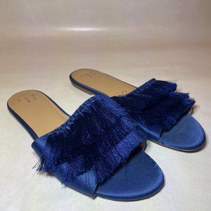 Royal Blue Slide Sandal